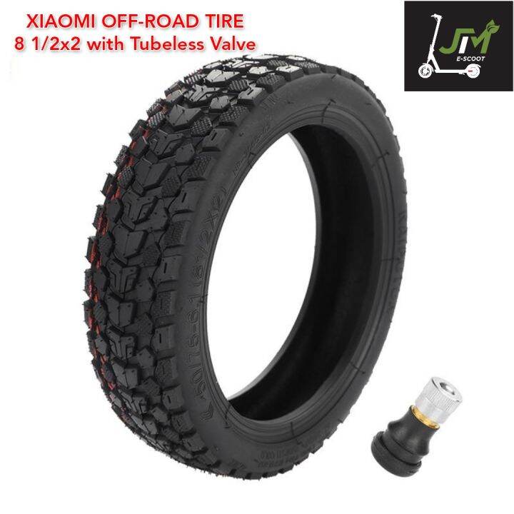 8.5x2 Inch Tubless Off Road Tire for Mi Electric Scooter 8 1/2 x 2 Anti ...