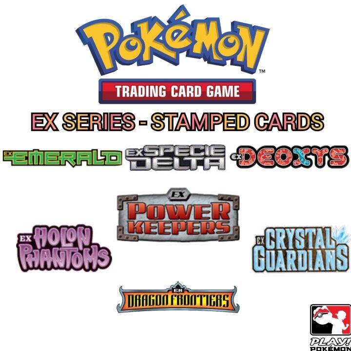 Vintage Pokemon Card - EX Series - STAMPED CARDS | Lazada PH