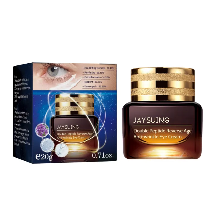 Jaysuing Double Peptide Anti Wrinkle Eye Cream Reverse Age Anti Aging Lifting Youth Renew 7772