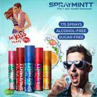 Spraymintt 100% Ayurvedic mouth spray. 175+ spray