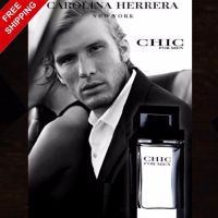 น้ำหอมผู้ชาย Carolina Herrera Chic For Men EDT 100ml
 กล่องซีล