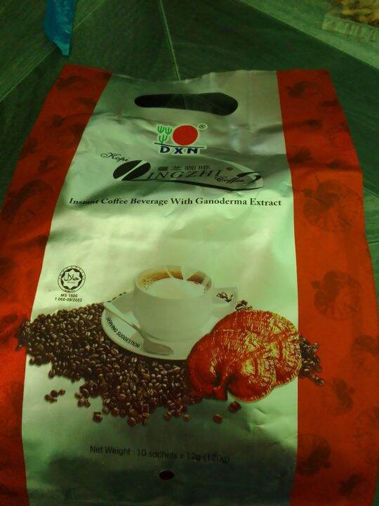 DXN INGZHI instant coffee beverage with GanoDerma extract Lazada PH