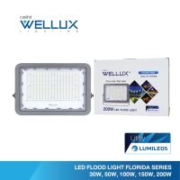 WELLUX โคมไฟฟลัดไลท์ โคมสปอร์ตไลท์  เวลลักซ์  มีขนาด 30W  50W  100W  150W  200W  LED FLOODLIGHT  รุ่น FLORIDA SERIES