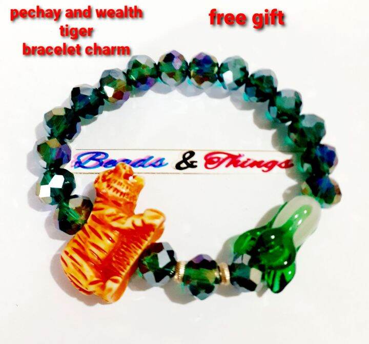 Beads&things Lucky Charm Bracelet 2022 Pechay and Wealth Tiger Lazada PH