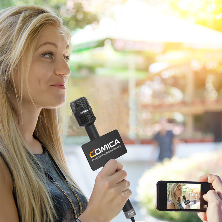 COMICA - hrm-c reporter / interview microphone