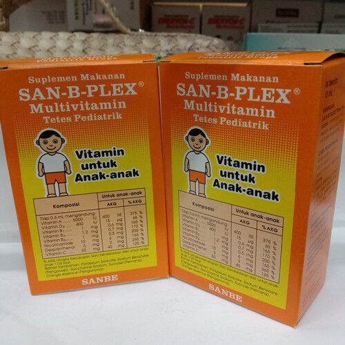 San-b-plex Drop 15 Ml / Sanbplex / Vitamin Anak / Multivitamin Anak ...