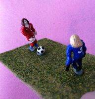 Clay Sculpture Handmade, Figurines, Football Player, งานแกะสลักนักฟุตบอล