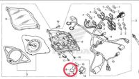 ตัวยึดรีเลย์ไฟเลี้ยว แท้ศูนย์ฮอนด้า อะไหล่แท้ศูนย์ (37213-KPH-701)