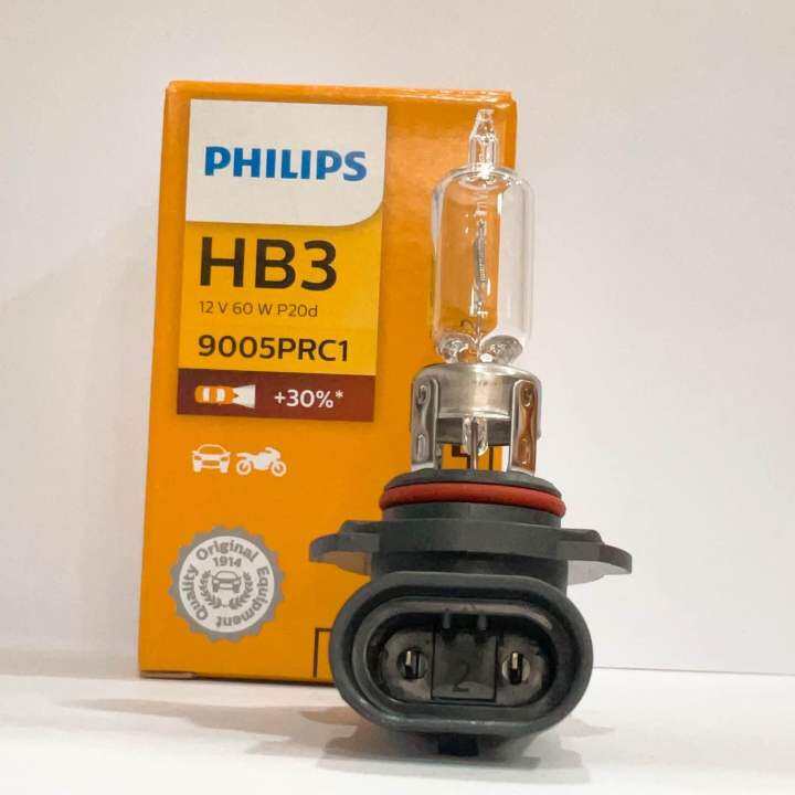 หลอดไฟหน้า-ไฟสูง-philips-hb3-30-12v-60w-p20d-9005prc1-premiumvision-ประกัน-2เดือน