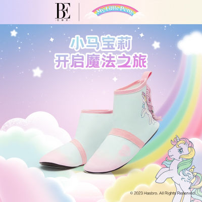 BE vandan Little Pony Baoli สินค้าใหม่2023รองเท้าชายหาดน่ารักบางเบาระบายอากาศได้ดีไม่เมื่อยเท้าสำหรับเด็ก