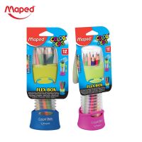 Maped​ สีไม้สามเหลี่ยม​ 12สี​ Flex​ Box