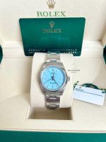 Brand New Rolex Oyster Perpetual Tiffany blue 277200 31mm full set ใบใหม่ 30/05/2023 มีใบตรวจจากEPW และยินดีนัดตรวจEPW