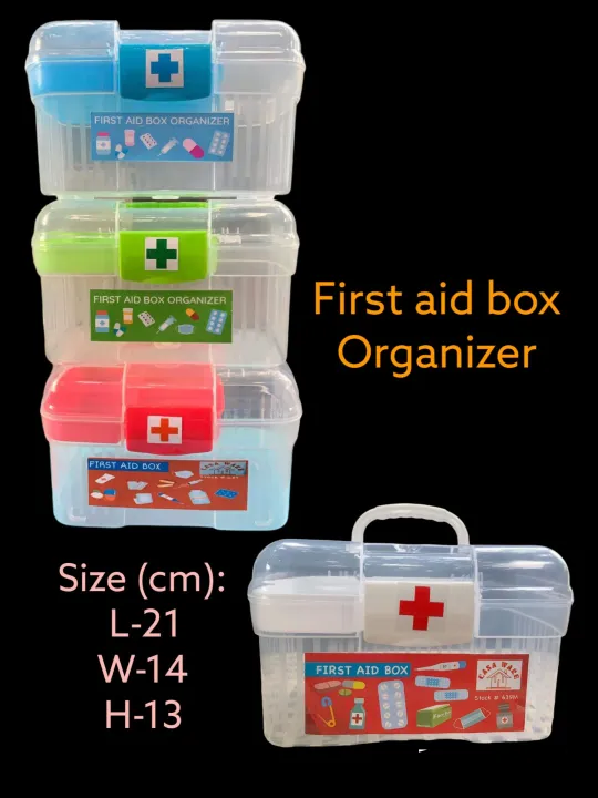 COLORED MEDKIT/ FIRST AID KIT STOCK 639 Lazada PH