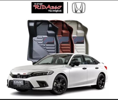 พรมปูพื้นรถยนต์ Rida360° Honda Civic FE 2021-ปัจจุบัน