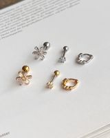 A.piece [stainless steel] จิวหู เซ็ตจิว Piercing Set (278-279)