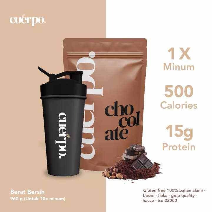 Susu Cuerpo 960 gram (susu & vanilla) Susu penambah nafsu makan serta ...