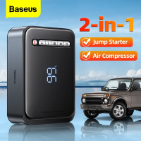 Baseus 2-in-1 จั้มสตาทรถยนต์ Super Energy（1000A）Black