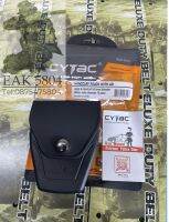 ซองกุญเเจมือ CYTAC HANDCUFF POUCH WITH LID รุ่นเพลทเหน็บเข็มขัดสามารถใส่ได้ทั่งรุ่นโซ่เเละรุ่นบานพับ