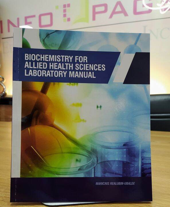 Biochemistry for Allied Health Sciences Laboratory Manual Lazada PH