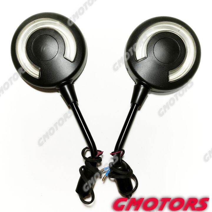 Side Mirror Round Big With Led Light Lazada PH