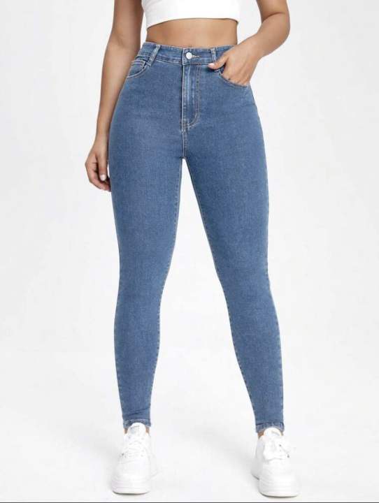 Essnce Slant Pocket Skinny Jeans | Lazada PH