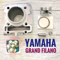 เสื้อสูบ + ปลอก + ลูกสูบ + แหวน + สลัก + กิฟล็อก  YAMAHA GRAND FILANO  ,  ยามาฮ่า แกรนด์ ฟิลาโน่ 2PH-E1311-00   มอไซค์