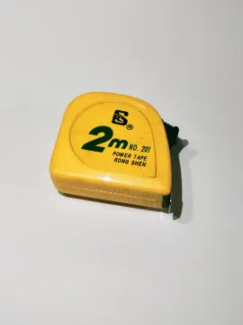 2 meters on a deals tape measure