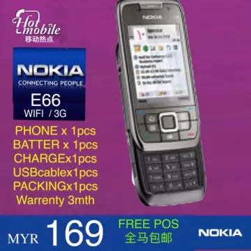 Original NOKIA E66(wifi)2nd Renew.Set Telefon 原装诺基亚 E66(wifi