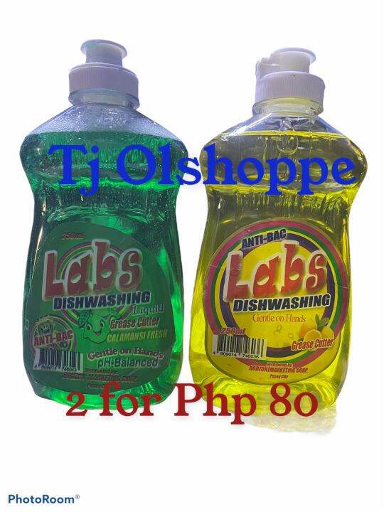 Labs Dishwashing Liquid 250ml(2 for Php80) Lazada PH