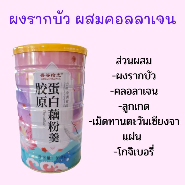 ผงรากบัว-ผสมธัญพืช-มีหลายรสชาติ-พร้อมส่งจากไทยค่ะ