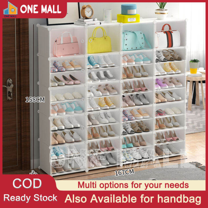 Shoe Rack Shoe Organizer Storage Stand Dustproof Screwless Stackable Shoes Storage Shoe Storage