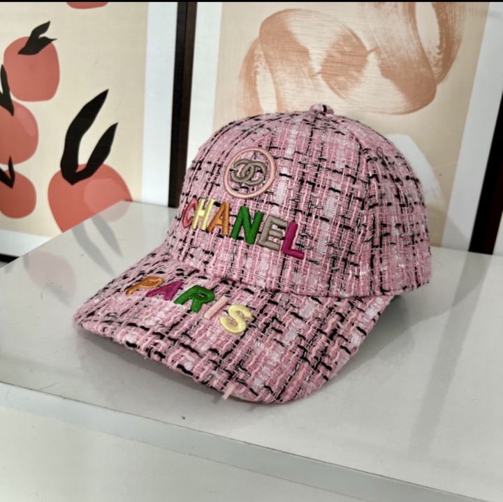 หมวกcaps-ชาแนล-รุ่นใหม่สวยๆตามเทรนด์-cn-ขนาดฟรีไซร์-งานชนช้อป