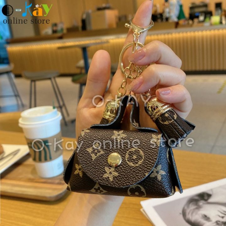 Coin Purse Keychain Mini Portable Lipstick Bag Cute Key Bag Female