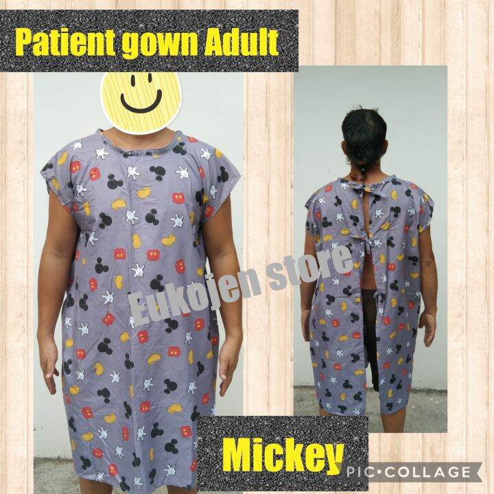 Patient gown for bedridden patient Lazada PH