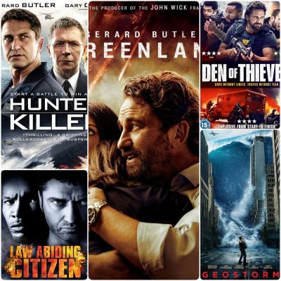 [DVD HD] หนังแอคชั่น ผลงาน #เจอราร์ด บัตเลอร์☆Greenland☆HunterKiller☆DenOfThieves☆LawAbidingCitizen☆Geostorm (มีพากย์ไทย/ซับไทย-เลือกดูได้)