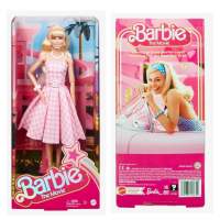 Barbie The Movie - Barbie in Pink Gingham Dress บาร์บี้ในชุดลายตารางสีชมพู รุ่น HPJ96