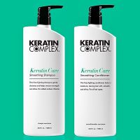 KERATIN COMPLEX CARE SMOOTHING 1000 ML.แชมพู+ครีมนวดผม ช่วยลดชี้ฟูเส้นผม เติมเคราตินให้เส้นผม ให้ผมเรียบลื่น