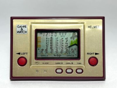 Helmet Game &amp; Watch (nintendo) (gold)[CN-07]  เกมกด เครื่องมือ