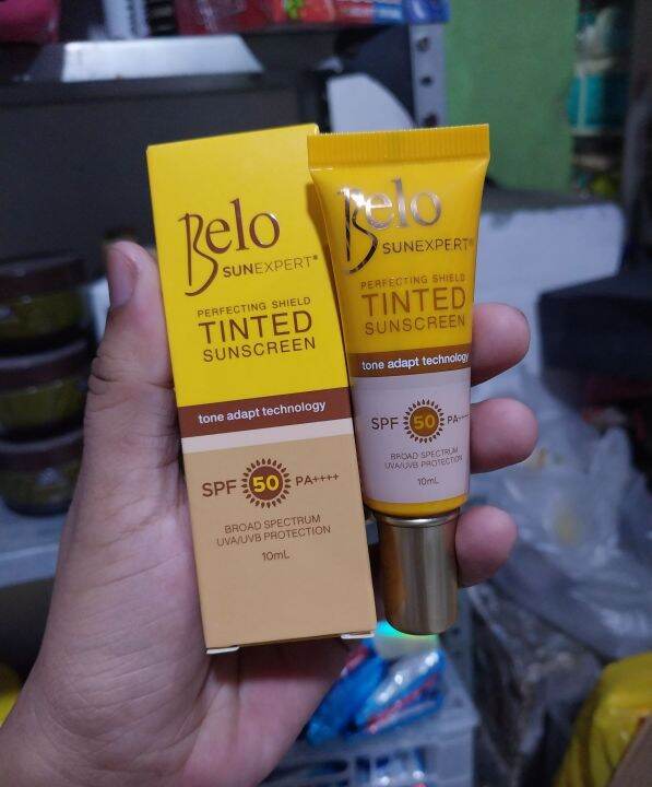 BELO Tinted Sunscreen SPF 50 10ml Lazada PH
