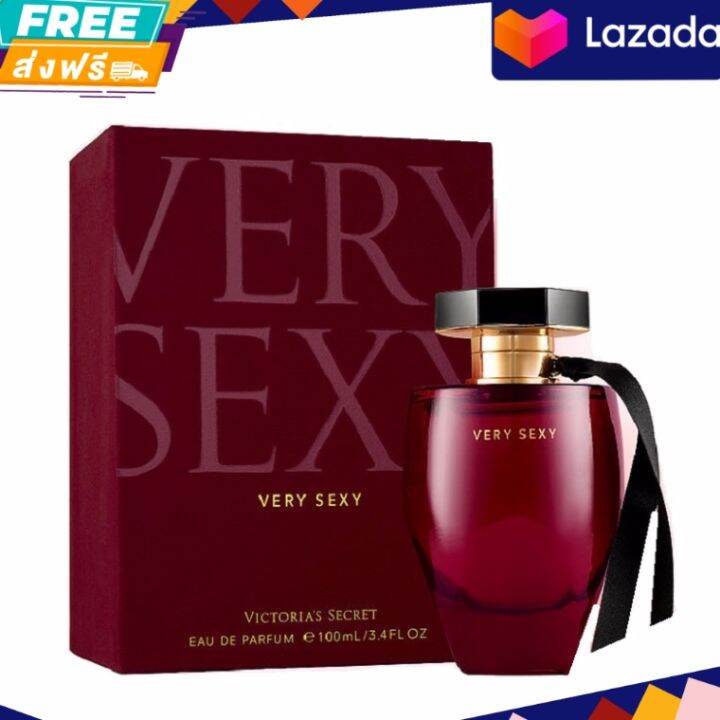 น้ำหอมแท้ Victorias Secret Very Sexy Edp 100 Ml กล่องซีล ป้ายไทย ถุงกระดาษ Th 3994