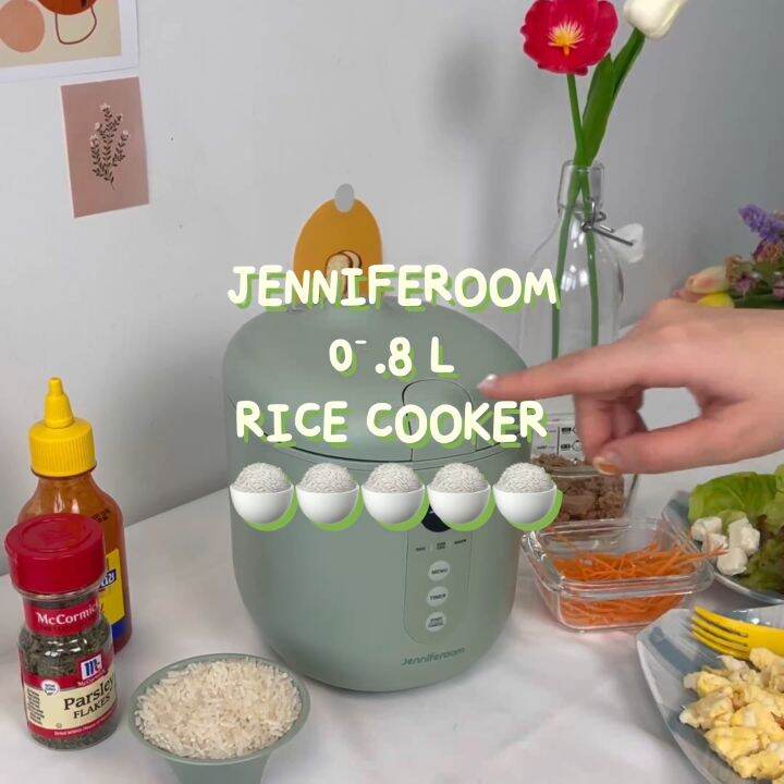 Jenniferoom หม้อหุงข้าวไฟฟ้า Macaron Rice Cooker ความจุ 0.8 L. รุ่น