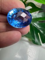 16x20mm 1 pieces Blue Tooaz 1 pieces 23 carats