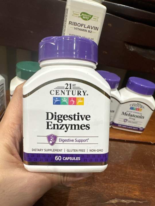 Bodega Sale‼️ Exp Oct 2024 Onhand ️21st Century® Digestive Enzymes 60 Capsules 100 Authentic 