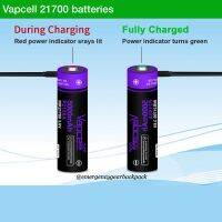 Vapcell P2150A INR21700 5000mAh 3.6V 18Wh 10A USB Type-C Rechargeable Battery