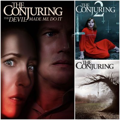 [DVD HD] คนเรียกผี ครบ 3 ภาค-3 แผ่น The Conjuring 3-Movie Collection #หนังฝรั่ง #แพ็คสุดคุ้ม
(มีพากย์ไทย/ซับไทย-เลือกดูได้)