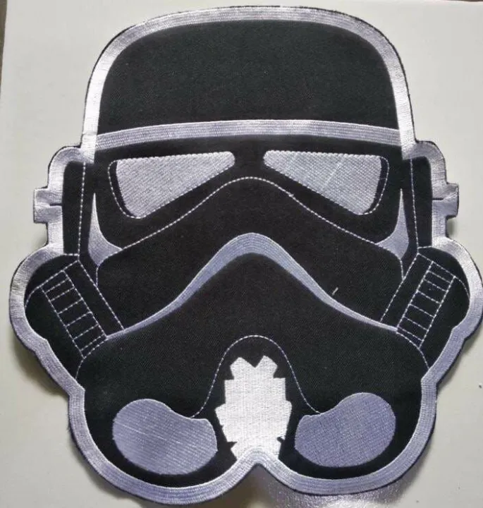 Back Patch Bordir Besar Jaket Trooper Hitam Starwars Lazada Indonesia