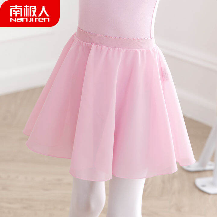 Children's Dancing Clothes Summer Girls Ballet Exercise Clothing Skirt