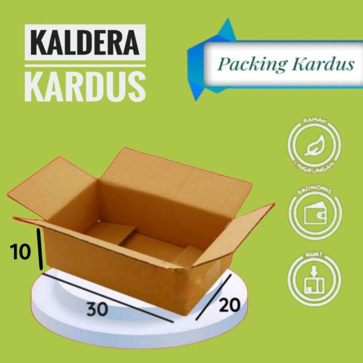 Kardus Packing 30x20x10 Karton Box Dus Kotak Kemasan Packaging Polos Baru Murah Lazada Indonesia