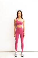 FatcryingClub - Magenta Eco Comfy high-rise pants - Leggings Sportswear Activewear Athleisure Yoga Pilates Woman ออกกำลังกาย ชุดออกกำลัง เลกกิ้ง กางเกง เอวสูง กระชับ เก็บทรง โยคะ พิลาทีส