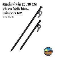 ❌ถูกสุด❌ สมอบก 9 mm ยาว20 , 30 cm สมอตอกพื้นแข็ง สมอเต็นท์ camping